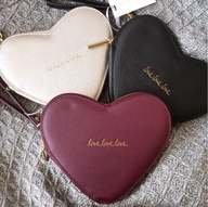 Piękna torebka złota Katie Loxton Love Heart Pouch