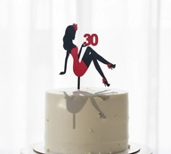 topper na tort dekoracja personalizacja WYBÓR KOLORÓW KRÓLOWA!!!