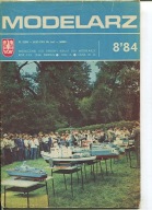 Modelarz 8/1984 okręt patrolowy, cysterna 405R