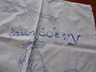 DUŻA MAKATKA HAFT DZIEŃ DOBRY