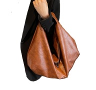 Nowa brązowa torba hobo duża torebka shopperbag shoperka