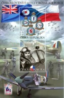 Czechy 2019 Znaczki Blok 78 ** lotnictwo II wojna światowa