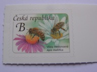 Czechy - pszczoły - " samoprzylepny " - ** znaczek z 2020 roku