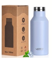 Fioletowa butelka termiczna