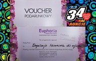 Voucher podarunkowy- wykonanie depilacji laserowej w salonie Euphoria