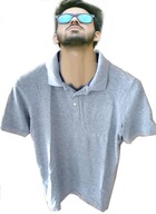 KOSZULKA POLO DIVERSY ROZMIAR M SIWA /MĘSKA/ - OKAZJA