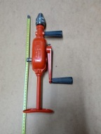 Polska zabytkowa wiertarka ręczna