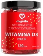 MyVita Witamina D3 2000 IU żelki 120 sztuk