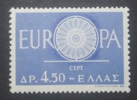 Europa-3 Grecja czysta seria** 1960r. Katal. 10 euro