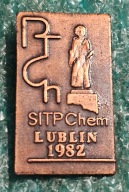 ODZNAKA POLSKIE TOWARZYSTWO CHEMICZNE SITP CHEM LUBLIN 1982