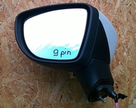 LUSTERKO LEWE SKŁADANE 9 PIN NISSAN MICRA K14 2017 ROK BIAŁE