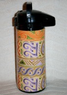 GIGA TERMOS Z POMKĄ DO GORĄCYCH NAPOJÓW HIT! DZBANEK TERMICZNY