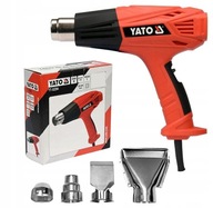 OPALARKA ELEKTRYCZNA 2000W YATO Z REGULACJĄ 2 BIEGI 450-600°C 4 DYSZE