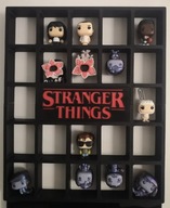 PÓŁKA NA FIGURKI STRANGER THINGS KINDER JOY FUNKO POP KOLEKCJONERSKA