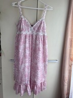 34 XS 36 S Cubus letnia bawełniana sukienka na szelki