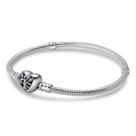 Bransoletka modułowa posrebrzana Charms SREBRO 925 Drzewo Rodzinne 18 cm