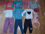 Mega paka ubranka dziewczynka 110/116 cm 5/6 lat + plecak Ever After High