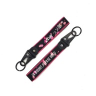 SMYCZ, brelok na klucze, KRÓTKI, metalowy karabińczyk, JDM