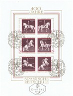 Austria - 400 lat Hiszpańskiej Szkoły Ujeżdżania Koni - Mi. bl.2 karnet