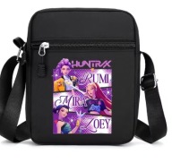 Listonoszka crossbody unisex z nadrukiem anime Kpop, oxford
