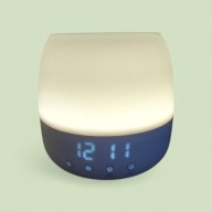 Dyfuzor zapachowy | Nawilżacz powietrza | Lampka nocna | Zegar Budzik 600ml