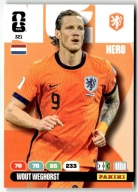 Karta Piłkarska Panini FIFA World Cup 2026 HERO Wout Weghorst 321