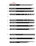 vw multivan volkswagen naklejki oracal 551