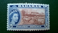 Bahamy Bahamas ** 5d QEII kolonie angielskie brytyjskie