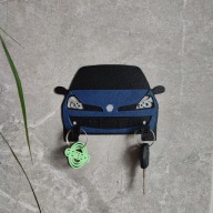 Personalizowany Wieszak Uchwyt na klucze Renault Clio 3 - samochód kolory