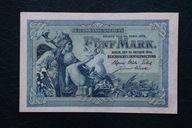 Banknot Niemcy 5 marek 1904 rok st 1- RZADKI !!!