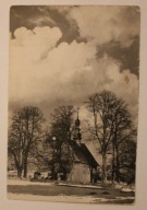 RABKA - CHABÓWKA. Zabytkowy kościółek z 1757 r. PIECZĄTKA - RABKA 1969 rok