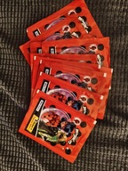 Miraculous Biedronka i Czarny Kot saszetki z naklejkami Blue Ocean 10 sztuk