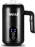 Spieniacz do mleka BAKAJI 4 w 1, automatyczny 350 ml,