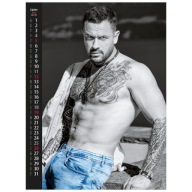 sexy art hot men seksowne akty kalendarz 2026 męskie faceci panowie homme