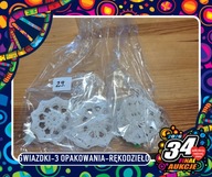 Gwiazda - 3 opakowania po 3 szt. - rękodzieło