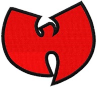 Termo Naszywka Wu Tang Clan Logo Haftowana Hip Hop Naprasowanka