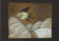 JÓZEF WILKOŃ Ilustracja RYBA reprodukcja BESTIARIUM WILKONIA