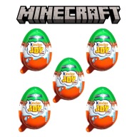 Jajko z niespodzianką Kinder Joy Minecraft limitowana edycja 5 szt.
