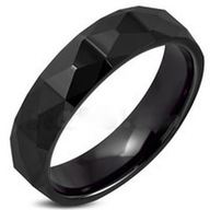 OBRACZKA CZARNA CERAMIKA POLEROWANA 6 MM R ZJAWISKOWY SZLIF.22