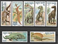 Kampucza xx W252 fauna dinozaury MNH VF