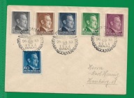 GG 71 - 76 na kopercie - stempel Kraków