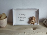 OBRAZ DEKOR ANIOŁ, SHABBY CHIC