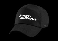 Fast & Furious Czapka z daszkiem kaszkietówka czarna bejsbolówka