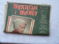 WYKROJE I WZORY NR 11 109 1956 rok