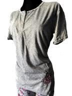 DUŻA piżama DAMSKA krótki rękaw r. XL