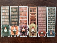 Zakładka do książki papierowa Czytanie w fotelu Książki Biblioteka 6 szt