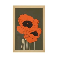 Plakat „Czerwone Maki” – Nowoczesny Plakat Kwiatowy