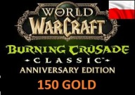WOW - PRE PATCH - TBC - SERVER - SPINESHATTER - 150 GOLD - ALLIANCE