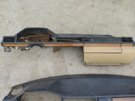 Deska rozdzielcza szara drewno Mercedes W124 E-klasa