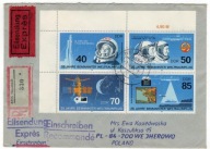 Niemcy NRD 1986 Koperta Znaczki 3005-3008 kosmos Gagarin
